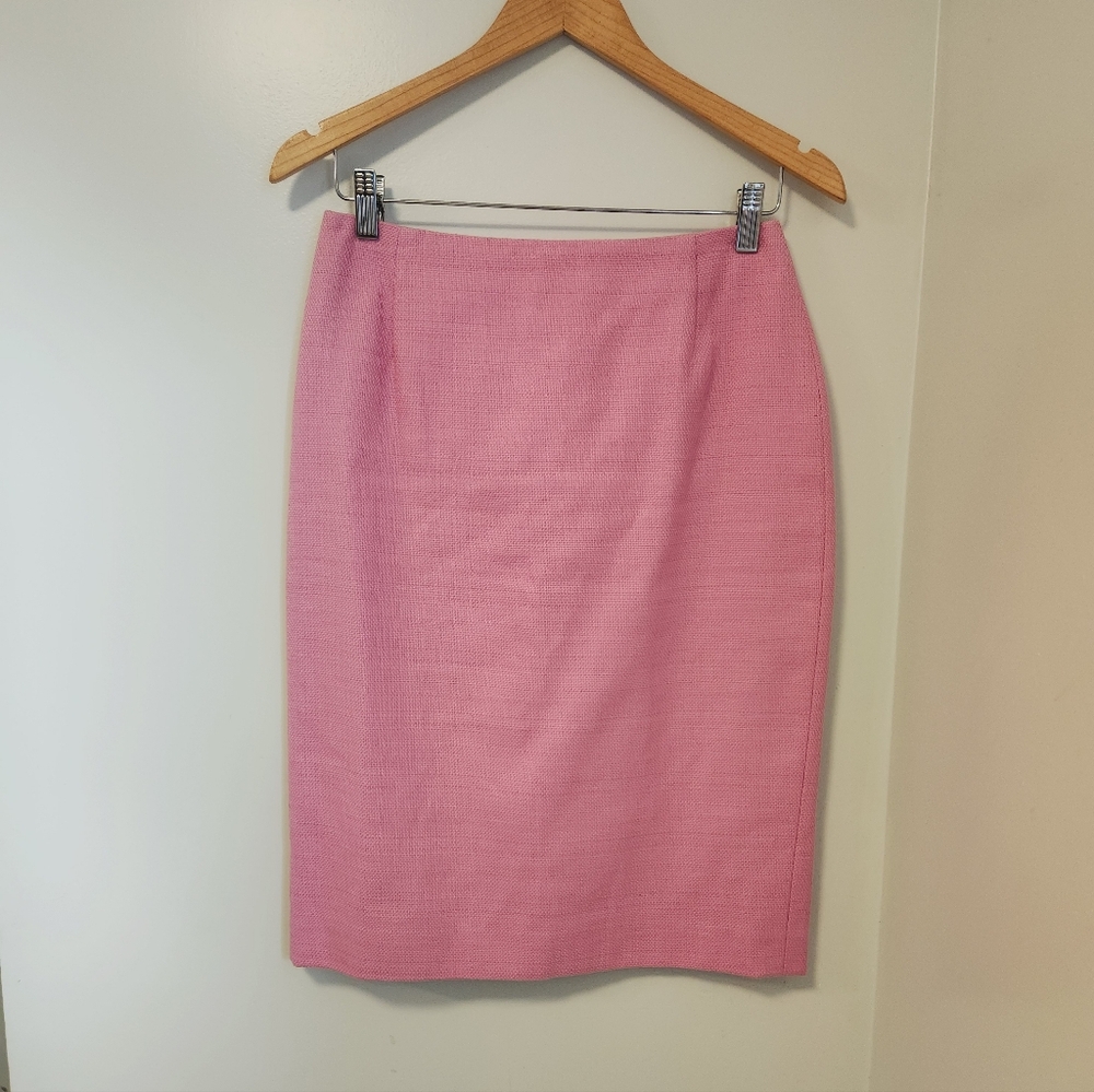 Escada 100% Cotton Pencil Skirt